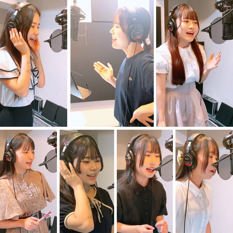 「西短MP学科さくら組」新曲「アイドル力！」レコーディング