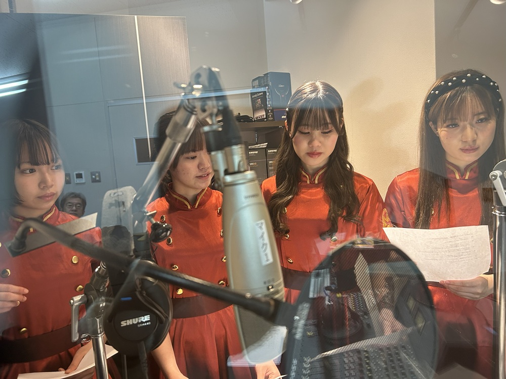 FM福岡 特別番組「ラジオ・アイドル力講義」CM収録(12月20日(土)11時放送)