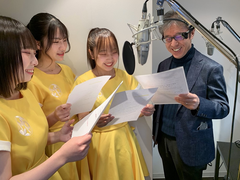 「アイドル力」ラジオCM収録