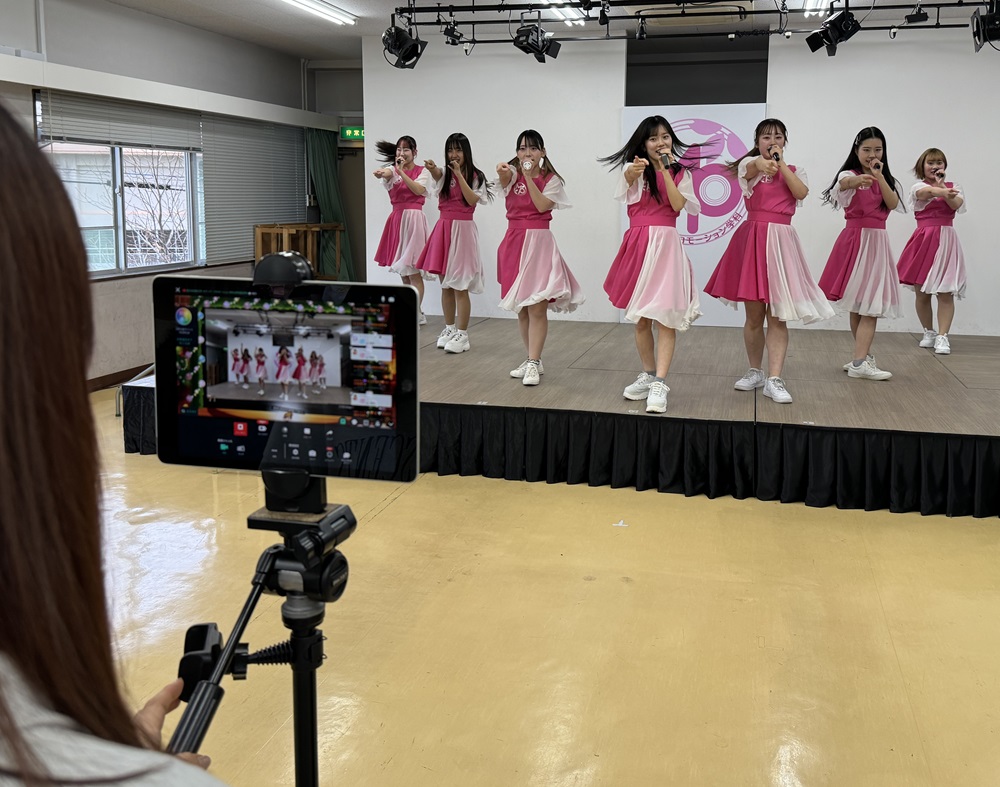西日本短期大学メディア・プロモーション学科、配信ライブ開催