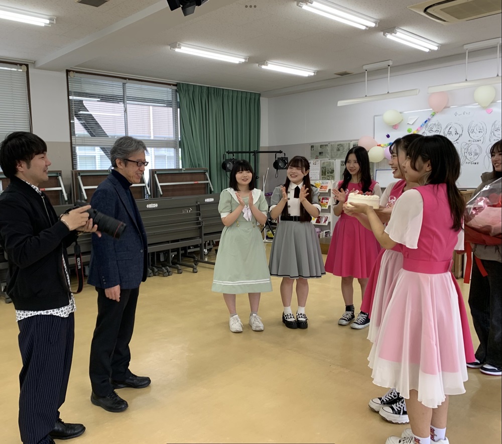 「アイドル力」シリーズ新企画 撮影中